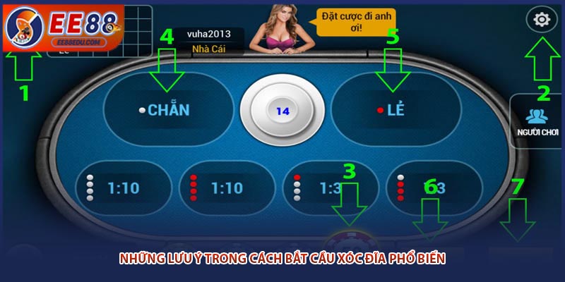 Những lưu ý trong cách bắt cầu xóc đĩa phổ biến